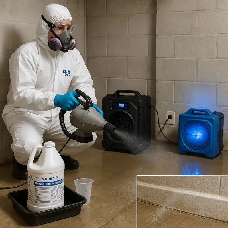 Sanitization and Odor Removal process in Atlantic Beach, NC