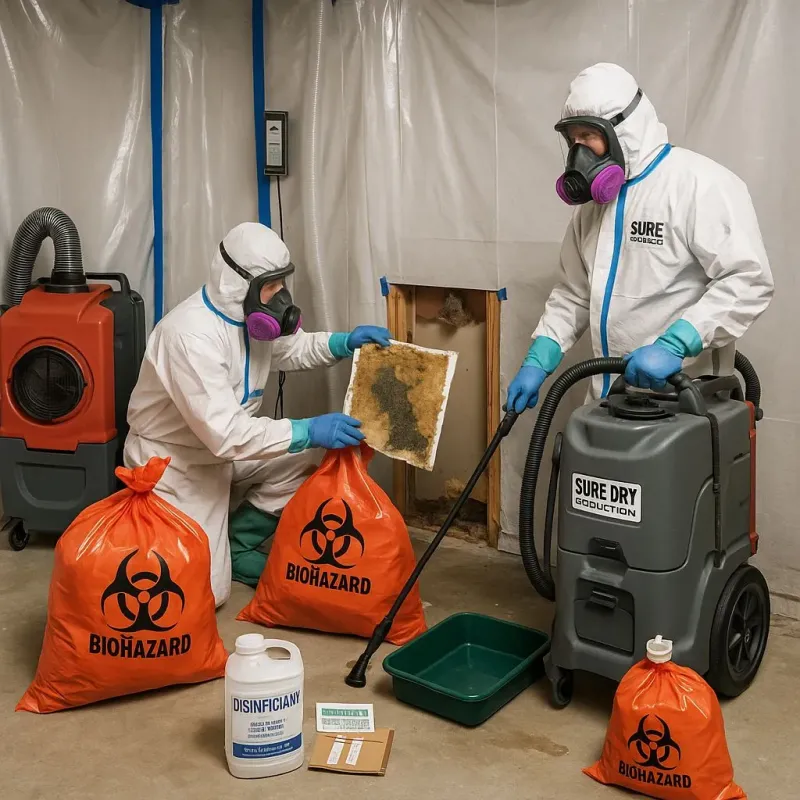 Contaminated Water Handling Protocols process in Atlantic Beach, NC